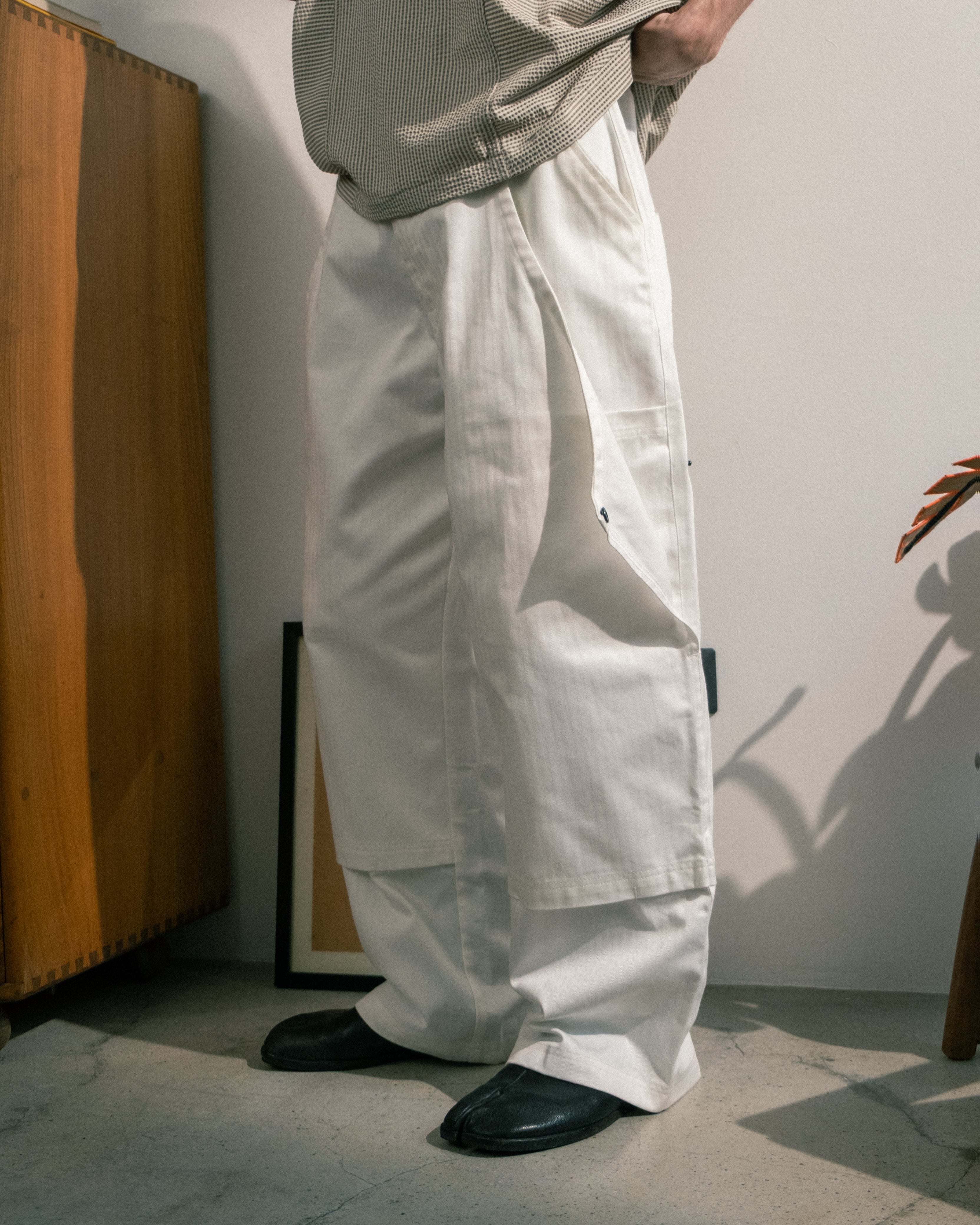 Double Knee Pants (Herringbone)