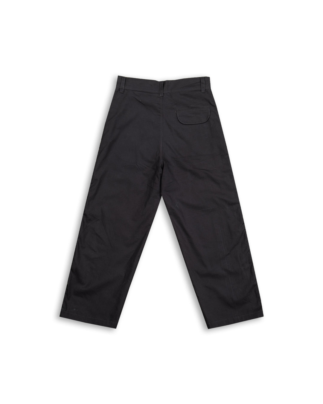 Pleated Zip Pants (Black)